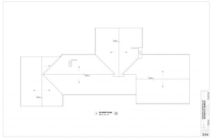 Existing Roof Plan