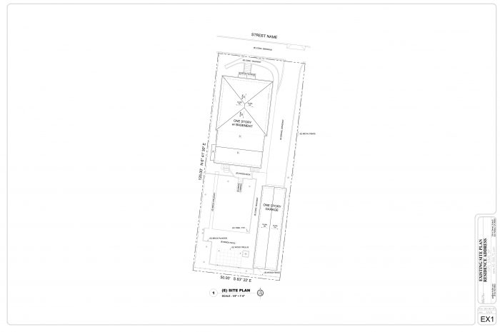 Existing Site Plan