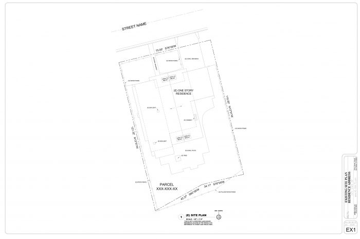 Existing Site Plan