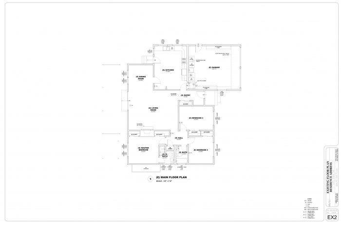 Existing Floor Plan