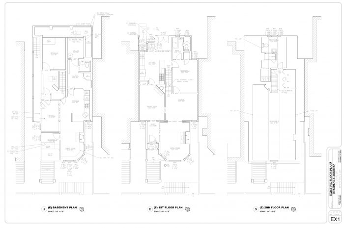 Existing Floor Plans